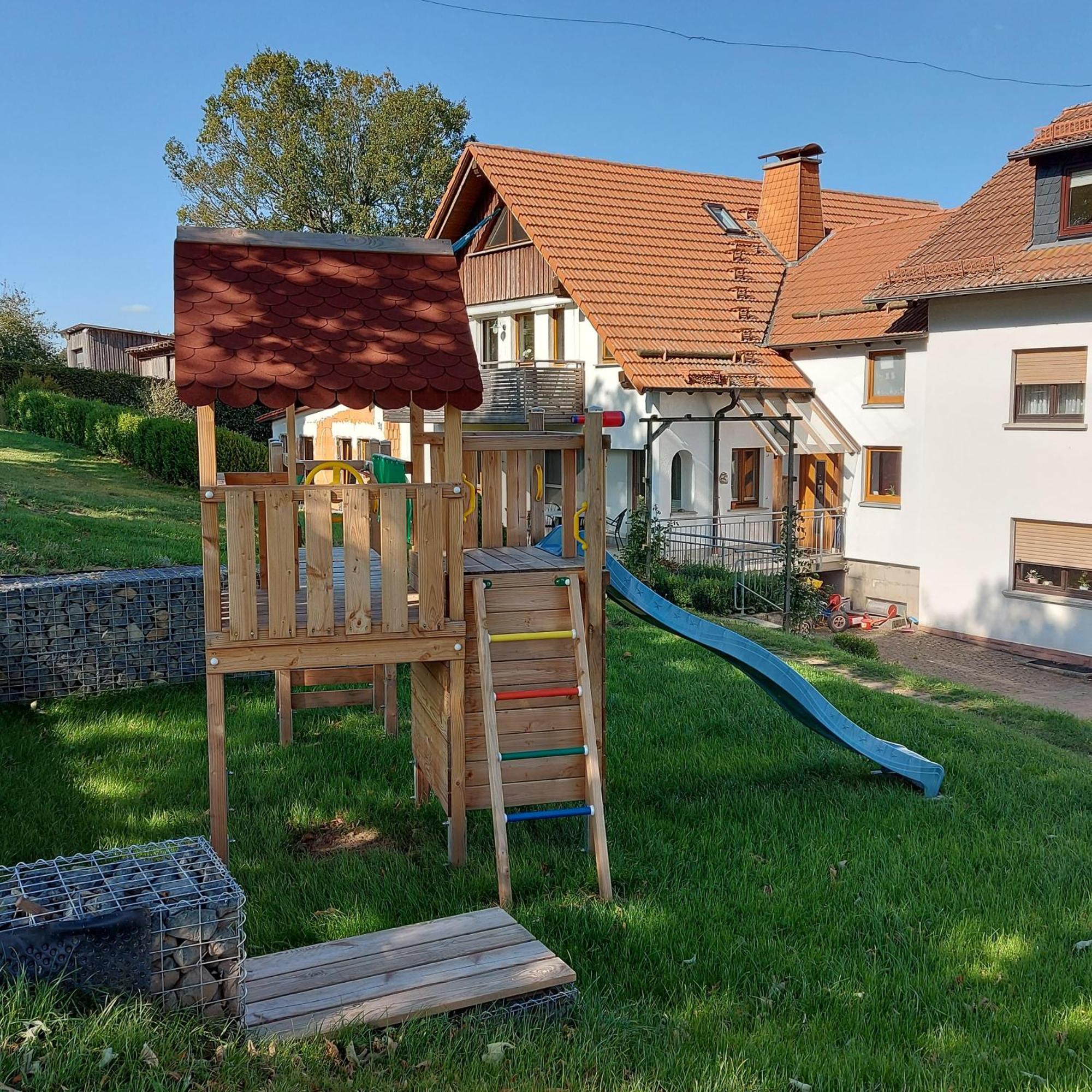 Ferienwohnungen Lahmenhof Poppenhausen Exterior photo